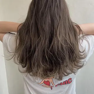 ロング Emitas.宮街道店所属・森崎 士/似合わせカラーのヘアスタイル