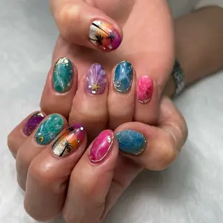 ネイル kipinail 川﨑えりかのネイルデザイン