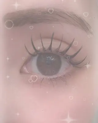 マツエク・マツパ 綿帽子　agui MAIのマツエク・マツパデザイン