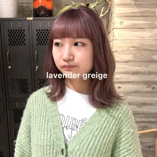 カラー 暖色カラー推し/ トヤエリコのヘアスタイル