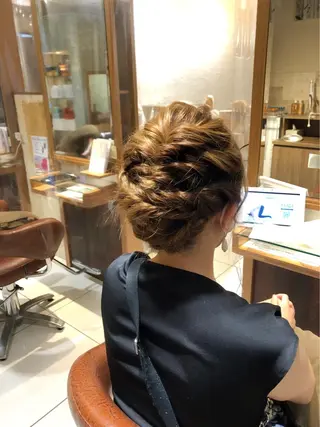 ヘアアレンジ 【ディレクター 🧸🤍田澤 唯那】のヘアスタイル