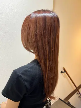 セミロング Academy 家坂のヘアスタイル