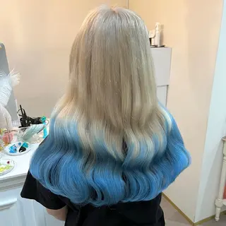 ロング MOE🐈‍⬛🎀 エクステ/ワンホンのヘアスタイル