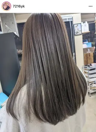 ロング sephile所属・YAMA ヤマのヘアスタイル