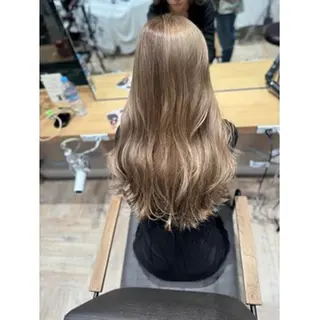 ロング カラー 髪質改善・艶カラー 加茂瑞希のヘアスタイル