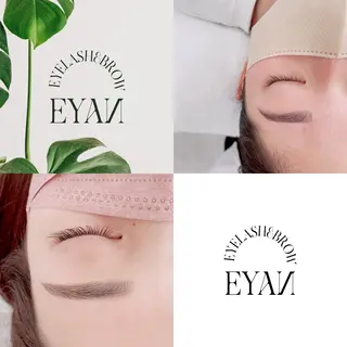 マツエク・マツパ eyan _kco 西宮/甲子園口のマツエク・マツパデザイン