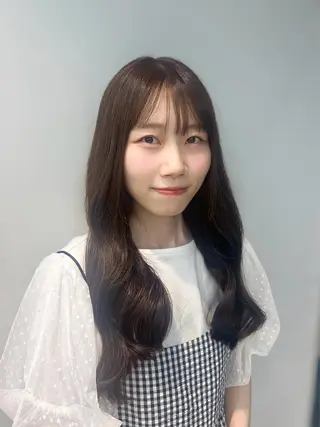 ロング vain　渋谷【ヴェイン シブヤ】所属・Rio / 縮毛矯正🍒のヘアスタイル