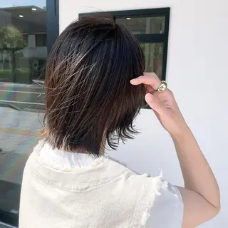 ショート カラー ショートヘア/ボブ/ 中川ゆみかのヘアスタイル