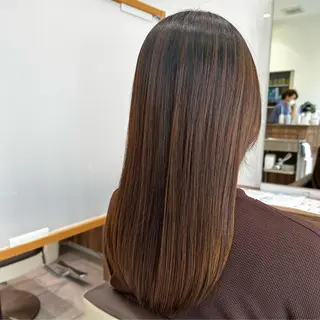 ロング 藤井 真奈美のヘアスタイル