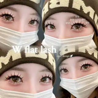 マツエク・マツパ LILY立川🎀 RINKAのマツエク・マツパデザイン