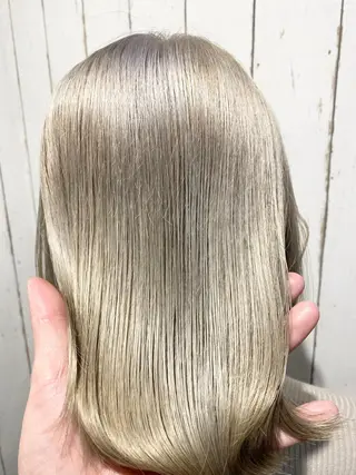 ミディアム カラー パーマ ヘアアレンジ RecheRche【池袋】所属・👑指名率No.1 👑坂口飛翔のヘアスタイル