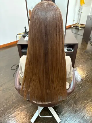 ロング 中村 貴子のヘアスタイル