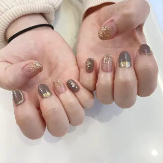 ネイル 韓国風✨髪質改善✨ 縮毛矯正✨松浦知奈美のヘアスタイル