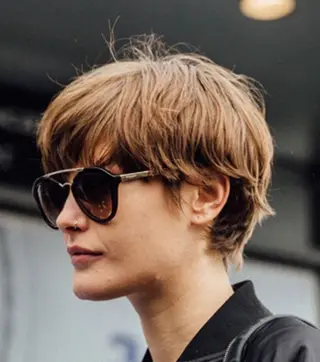 ショート 暖色/パーマ 🌼クニトウメイのヘアスタイル