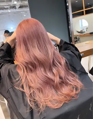 ロング カラー 岡本 太陽☀️のヘアスタイル