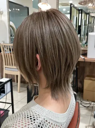 ショート カラー ヘアアレンジ 井上 武輝のヘアスタイル