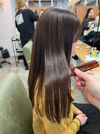 ロング 金子 勇輔 髪質改善/心斎橋のヘアスタイル
