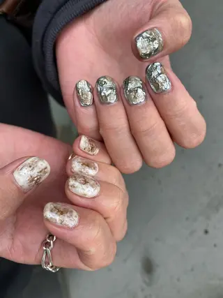 ネイル 草加ニュアンスネイル 🌚hersのネイルデザイン