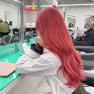 セミロング 渋谷/透明感カラー /半個室/こうめいのヘアスタイル