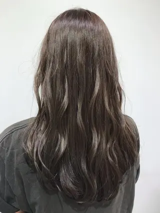 ロング カラー 【暖色カラー特化】 中山由梨のヘアスタイル