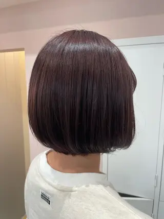 ショート マホ/日吉/髪質改善 /レイヤー/ガーリーのヘアスタイル