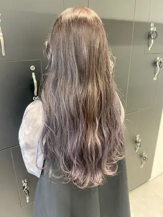 ロング カラー ヘアアレンジ Rene'所属・当日予約⭕️ JUNYAのヘアスタイル