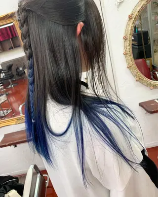 セミロング カラー ヘアアレンジ ピンクベージュ/新潟 万代/高橋桃葉🍑のヘアスタイル