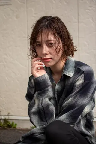 ミディアム 🪡透明感/デザイン kaito🪡のヘアスタイル