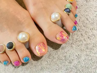 ネイル Yakko pas á pasのネイルデザイン