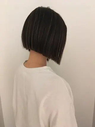 ショート カラー Batta所属・坂上 岳のヘアスタイル