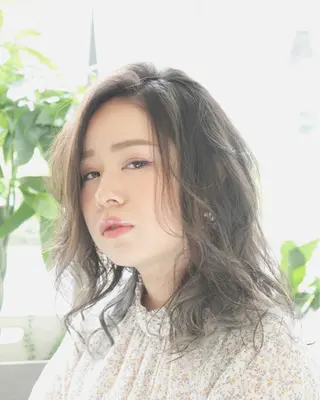 ロング カラー 韓国風レイヤーカット 🇰🇷❕モカのヘアスタイル