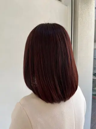 ミディアム 中山 涼華のヘアスタイル