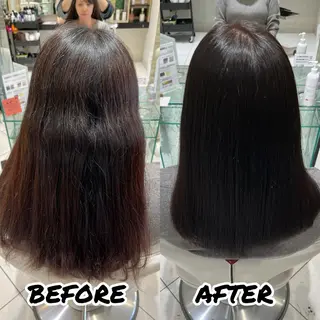 ロング 髪質改善美容師 鈴木のヘアスタイル