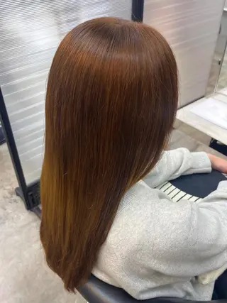 セミロング カラー 🪄くすみカラー❇️ 名塚比奈乃🪄のヘアスタイル