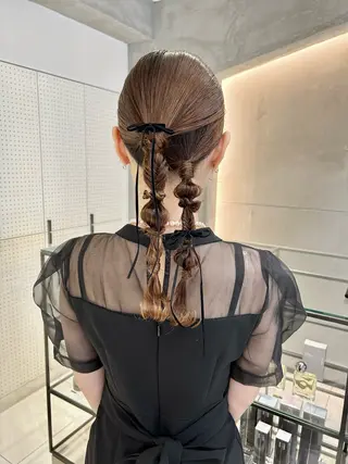 ヘアアレンジ 🎀ヘアセット透明感 /REINA🎀のヘアスタイル