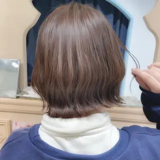 ミディアム カラー パーマ ヘアアレンジ キッズ ネイル マツエク・マツパ アイブロウ Lond jeloud 名古屋所属・髪質改善 の達人/杉原碧仁のヘアスタイル