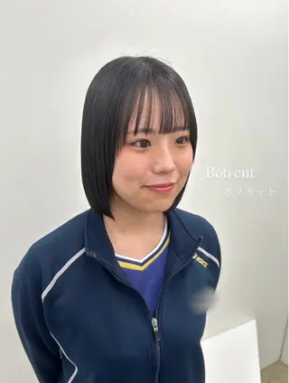 ショート jjeno所属・aisa 札幌カットモデル🎀のヘアスタイル