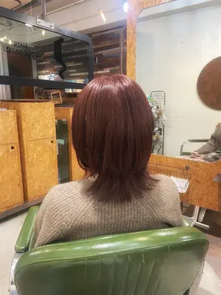 カラー 🧃吉祥寺/ボブ レイヤー/カサイ🧃のヘアスタイル