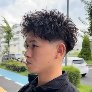 パーマ メンズ メンズサロンRomë 菜里のヘアスタイル