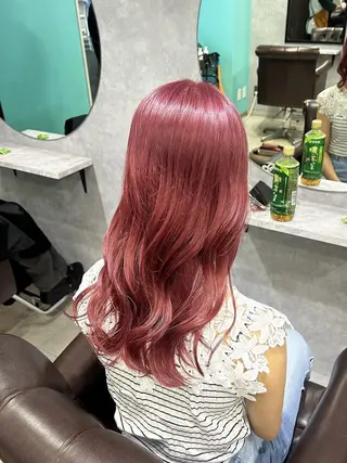 セミロング カラー 池袋/ダブルカラー GLADGE🩵のヘアスタイル