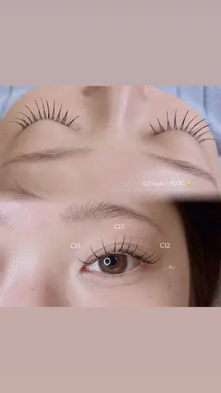 マツエク・マツパ Lani&Co.所属・藤川 聖藍のマツエク・マツパデザイン