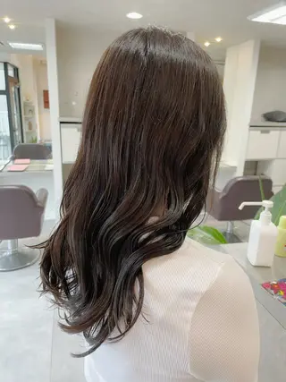 ロング 原口 圭織のヘアスタイル