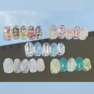 ネイル ゆびノさき茨木店 ニュアンス/アートのネイルデザイン