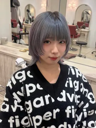 ショート ウルフ/レイヤー /パーマ　ナユタのヘアスタイル