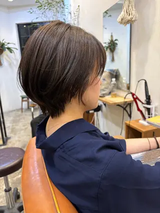 ショート ショートカット いちば　ゆなのヘアスタイル