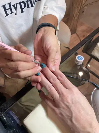 メンズ ネイル Lumie所属・Lumie 岡田のネイルデザイン