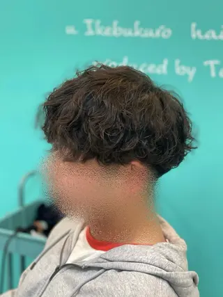 パーマ メンズ mana/髪質改善/ ヘアセット/パーマのヘアスタイル