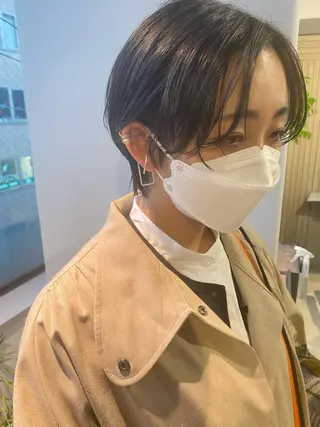 ショート 小顔ショート/ボブ/ 川口京佑のヘアスタイル