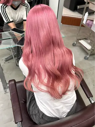 ロング カラー 大阪梅田/ イマムラミヅキのヘアスタイル