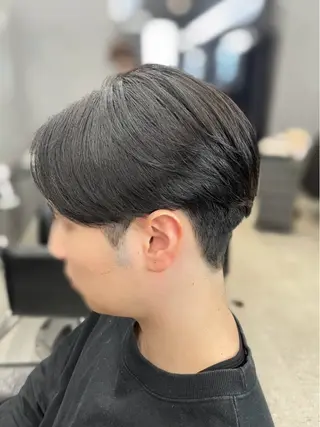 メンズ センターパート 川島爽楽のヘアスタイル